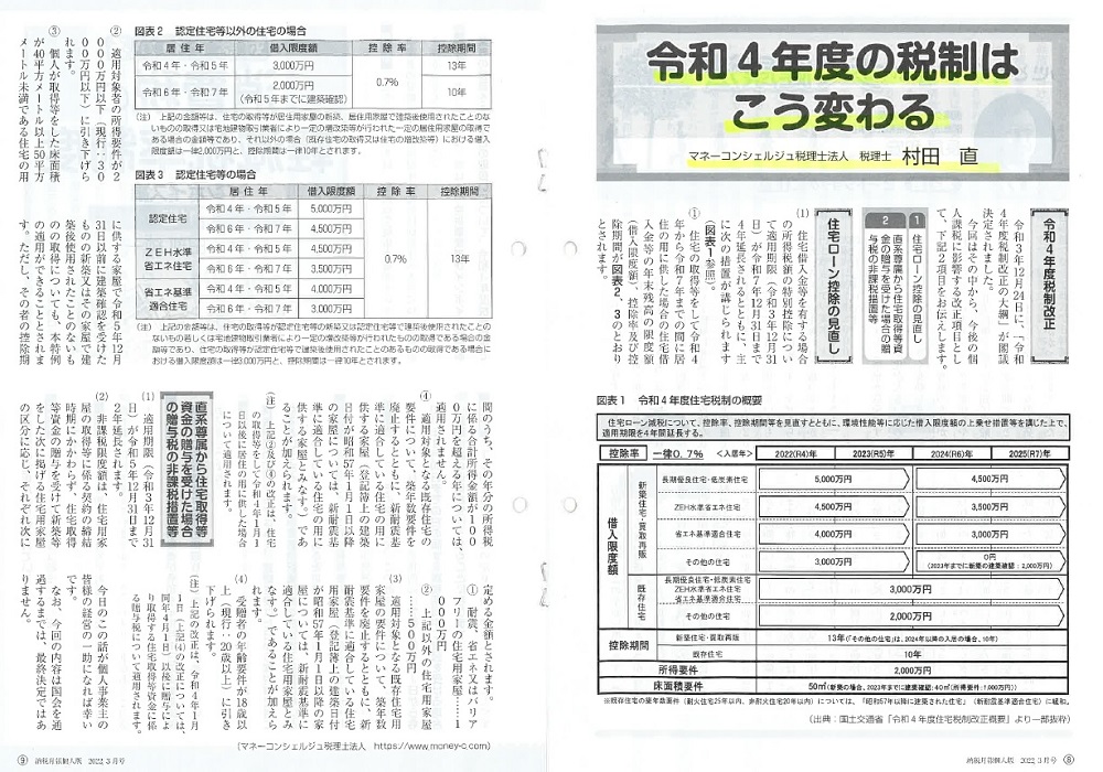 令和4年度の税制はこう変わる